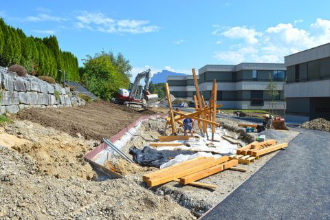 Plan Grundriss- Grossanlage Zentralschweiz-Überbauung-Fotos-vor-Ort